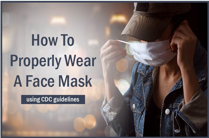 How to Properly Wear A Mask