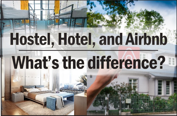 Hotel Hostel Airbnb